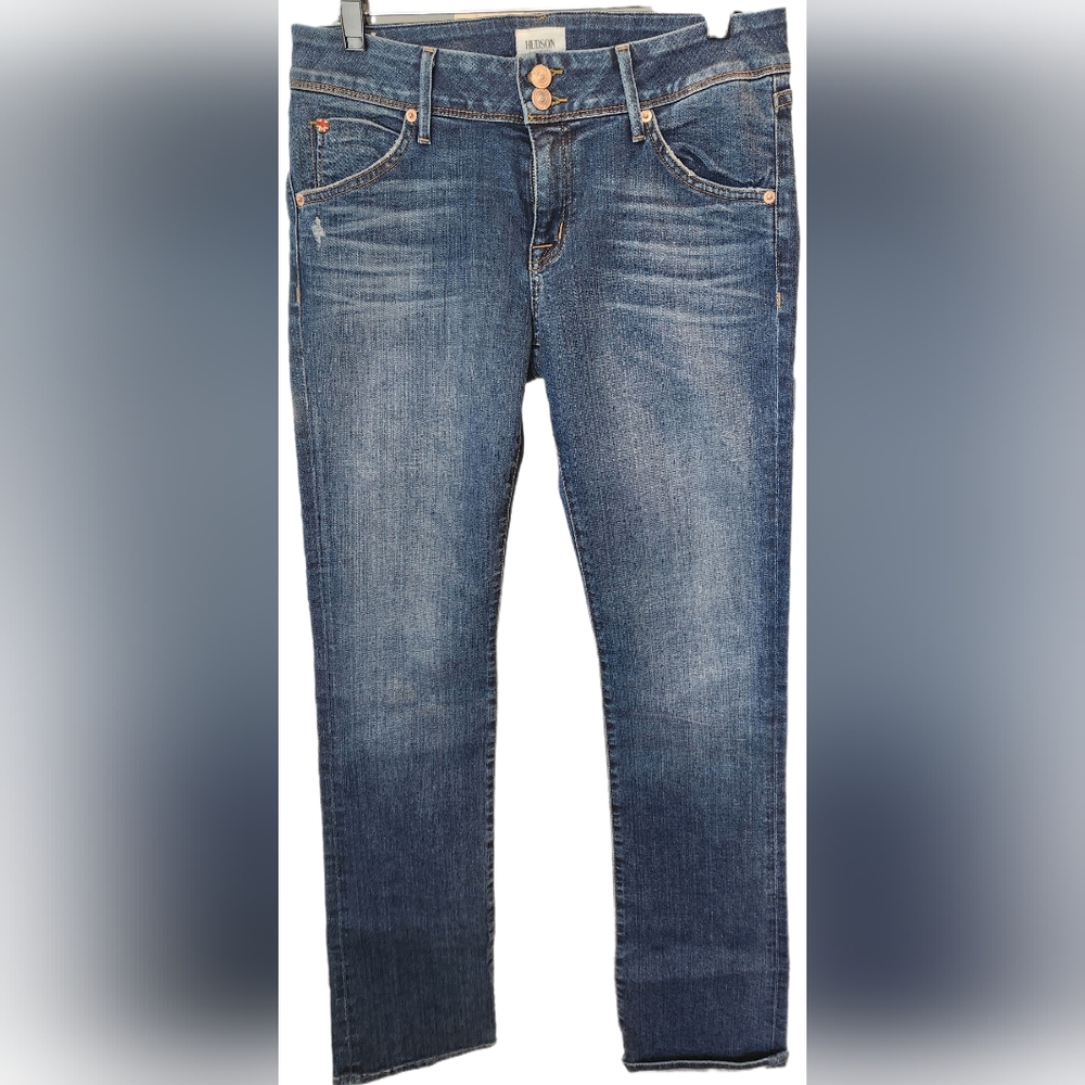 EUC Hudson Baby Boot Cut Jeans